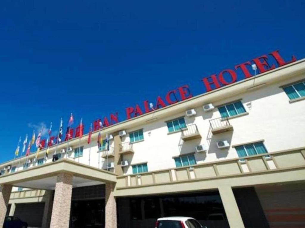 Han Palace Hotel Semporna Exteriör bild